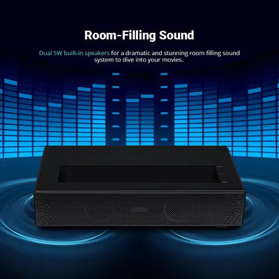 Giá tốt. Bluetooth Short Throw WXGA Nhà hát DLP Projector DLP Android 610 ANSI trực tuyến