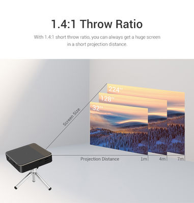 Giá tốt. 150ANSI Lumens Smart Pico DLP Projector Wifi Mini Pocket 3d Android 480P trực tuyến