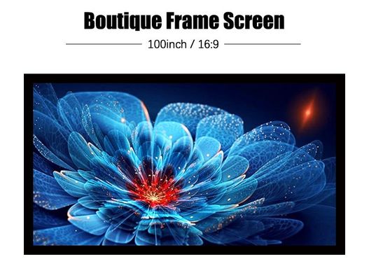 Giá tốt. Màn hình chiếu LCD cố định 4K Ultra HD 100inch cho rạp chiếu phim trực tuyến