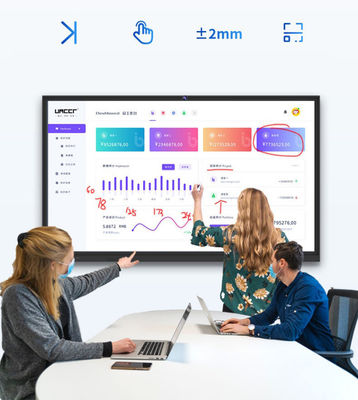 Giá tốt. Máy dạy đa phương tiện màn hình LCD tương tác cảm ứng 75 inch trực tuyến