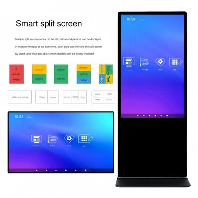 Giá tốt. OEM ngoài trời màn hình LCD tường gắn quảng cáo màn hình cảm ứng 55inch trực tuyến