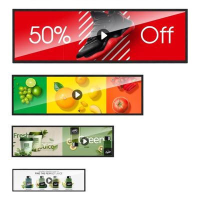 Giá tốt. VGA Digital Signage LCD Quảng cáo màn hình 240V 1920x1080 trực tuyến