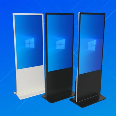 Giá tốt. 3840x2160 tương tác sàn đứng Digital Signage hiển thị màn hình LCD trực tuyến